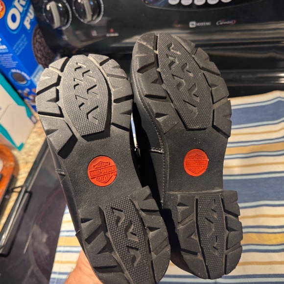 Harley Women's Black Ankle Boots size 8 - Picture 7 of 7